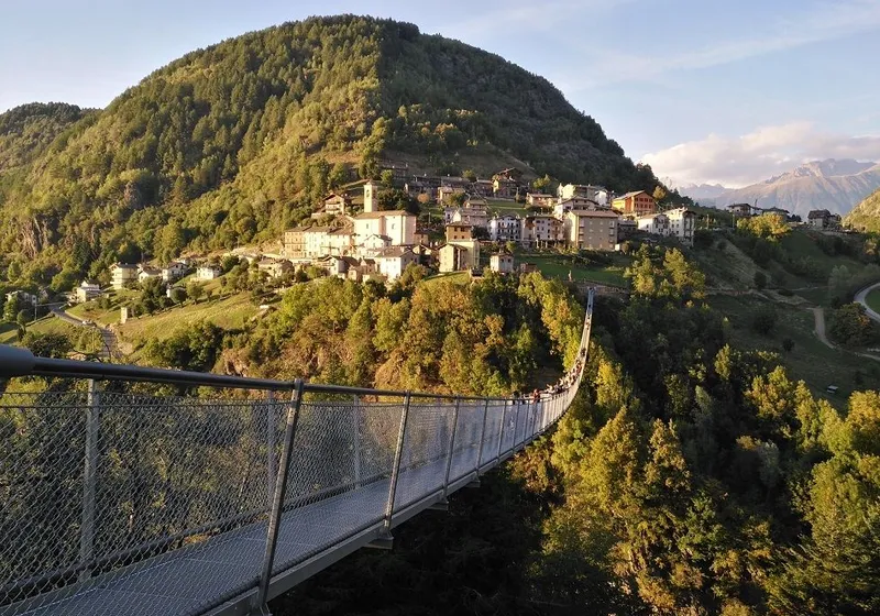 TIBETAN BRIDGE OF TARTANO VALLEY