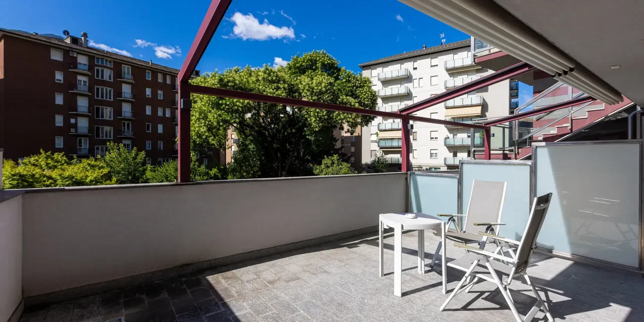 Monolocale con terrazza