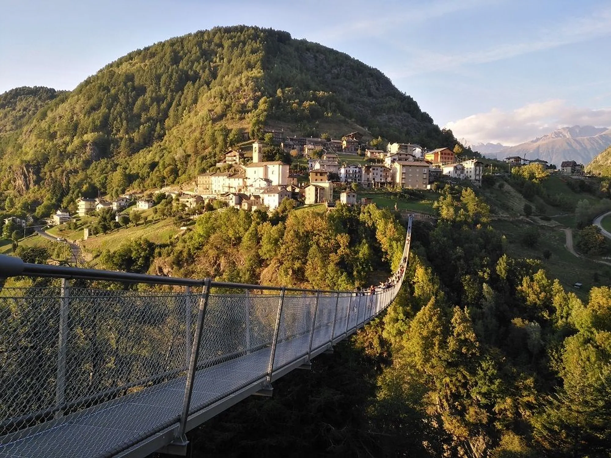 TIBETAN BRIDGE OF TARTANO VALLEY