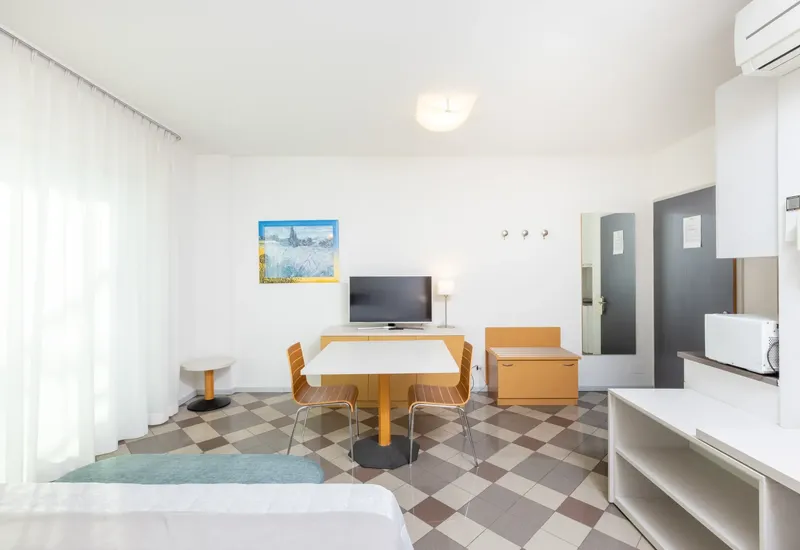 Monolocale con balcone